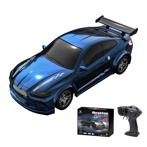 BEACONDESI Desktop Mini Size 1:64 Scale 4WD RC Drift Car with Skill-Building Drift Control & LED...