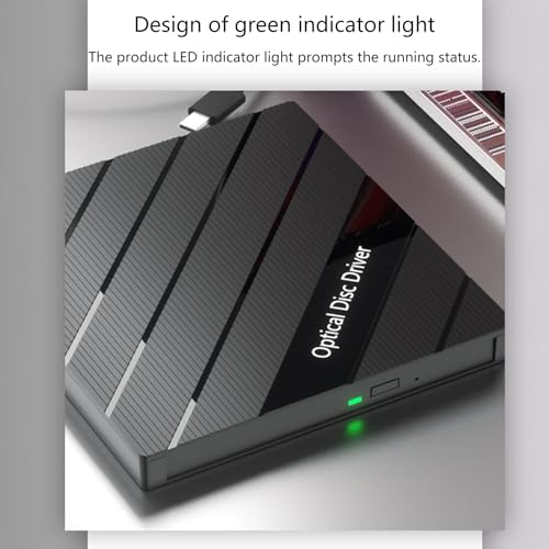 Lectora externa portátil USB con alta velocidad negra miniatura 3
