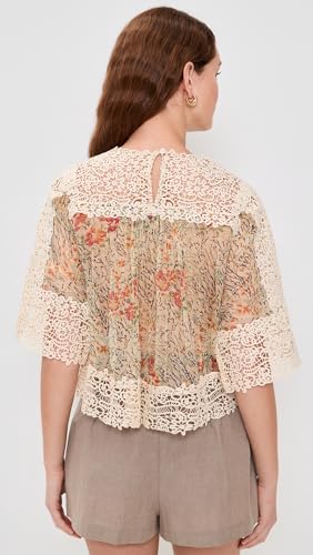 Blusa estampada Luisa para mujer Sea miniatura 4
