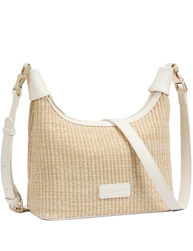 BOSTANTEN Raffia Crossbody Bag
