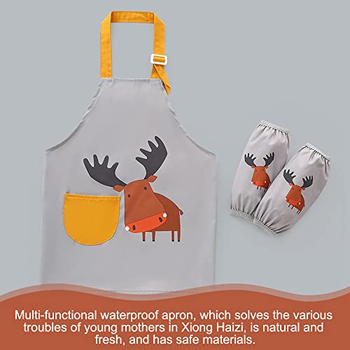 Furado Grembiuli per Bambini, 4 Pezzi Grembiule da...