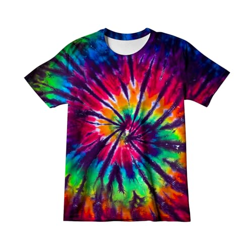 Image of Graphic Kids Tie Dye Shirt Size 4-10