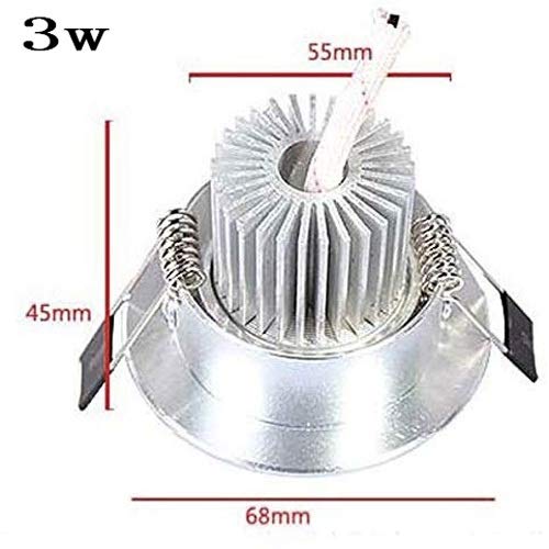 Mini spot LED encastrable 55-60mm pour illuminer meuble et vitrine - 7