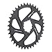 CYSKY Direct Mount Chainring 32T 34T 36T 38T 40T 3mm Offset Narrow Wide Teeth Chainring CNC 7075 Bike Chainwheel for SRAM GXP Interface Crankset (Black, 38T)
