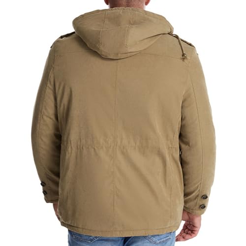 Veste extérieure à capuche pour affronter l'hiver - 3