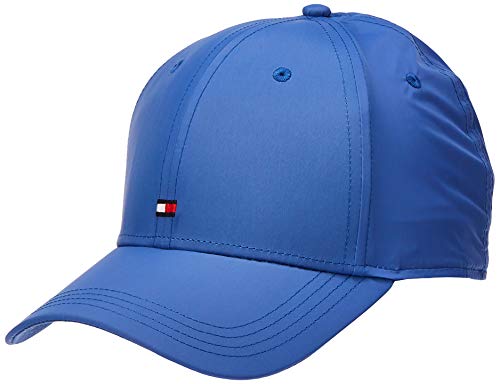 Tommy Hilfiger BB Cap Tailored-Recycled Nylon Gorra de béisbol, Azul, Talla única (Talla del Fabricante:) para Hombre