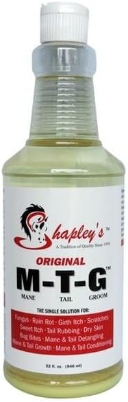 Shapley's MTG8OXDSTSMTG DS Original M-T-G Mane Tail & Groom for Horses, 8 oz (Вundlе оf Fоur)