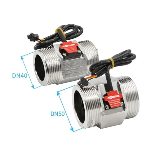 Sensor de agua DN50 y medidor de caudal en acero inoxidable para tuberías de gran flujo 4