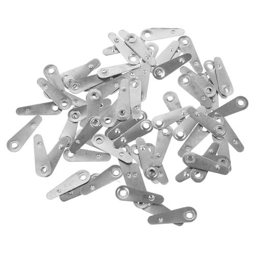 Image of Balacoo 4000pcs Photo Frame Backing Clips Metal Fasteners for Securely Hanging Pictures Easy to Install Frame Buckles for Art and Photos for Home and Gallery Displays