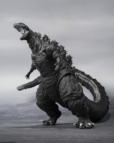 Image of TAMASHII NATIONS - Shin Godzilla - Godzilla [2016] The Fourth ORTHOchromatic Ver. S.H.MonsterArts Action Figure