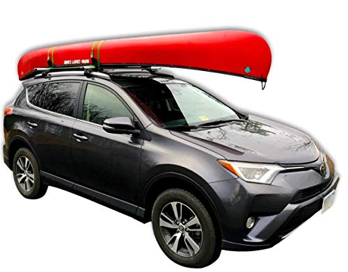 Car Racks & Carriers Kayak/Canoe Carrier Universal Kayak Rack Canoe Carrier with Bow and Stern Lines - Thumbnail 2