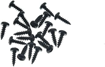 Dopro 20x Stainless Steel American #2 x 1/4" Phillips Head Truss Rod Cover Screws Guitar Truss Rod Cover Screw for Import Style LP Les Paul/SG or other Guitars