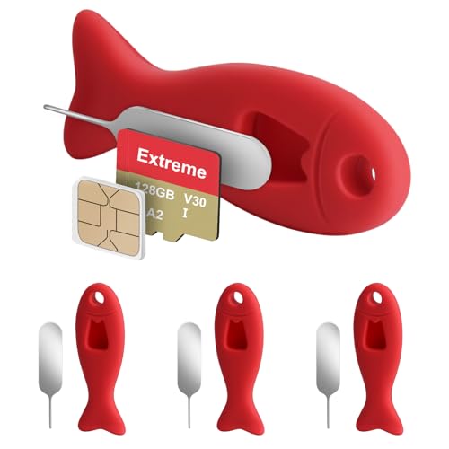 Herramienta de extracción de tarjetas SIM compatible con móviles y soporte integrado de 4 unidades 1