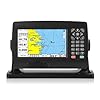 Jauarta GNSS Chart Plotter, 7 Inch GPS BDS Dual Mode Marine Navigator with IPX6 Waterproof and Dual Map System for Marine Boat