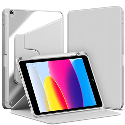 VAGHVEO Rotating Case for iPad 10.2 Inch 9th / 8th/ 7th Generation (2021/2020/2019)