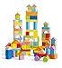 Hape Wunderbare Holzbausteine - 101-teiliges Set mit bunten Klötzen, Motorik- und Konstruktionsspielzeug, zur Förderung der Feinmotorik, für Kinder ab 12 Monaten