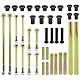 Hinterer Querlenker Buchsen Reparatursatz (2 Seiten) für Polaris Sportsman 550 850 1000 2010-2019 Scrambler 850 1000 2013-2019