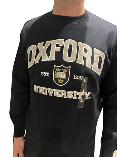 Oxford University Official Sweatshirt - Navy color (US, Alpha, Small, Regular, Regular, Navy Blue)3