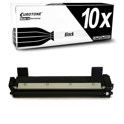Toner compatible Brother TN 1050 Eurotone lot de 10 pour imprimer les rapports de bureau HL1210