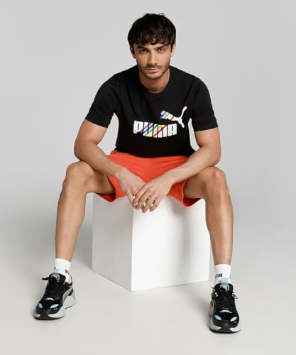 Image of Puma Men's Printed Regular Fit T-Shirt
