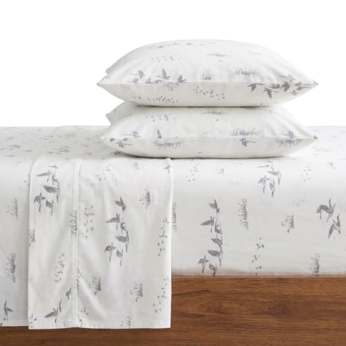 Eddie Bauer - Twin Sheet Set with Fitted Sheet & Pillowcase by Eddie Bauer - Used condition - US$26.77