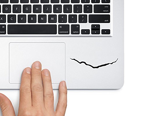 stickerartistry Crack in the Wall Doctor Who - Trackpad Apple Macbook Laptop Vinyl Sticker Decal