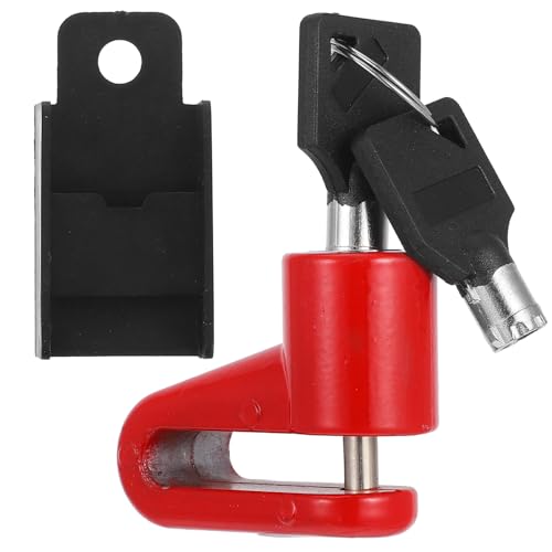 Bloqueo para moto antirrobo con diseño portátil y pasador de acero aleado