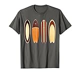 Longboard Surfboards Vintage Retro T-Shirt