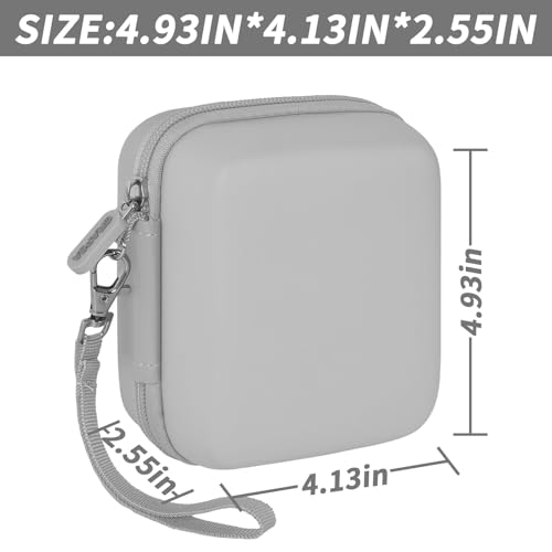 Image of Case Compatible with TP-Link Ultra-Portable Wi-Fi 6 AX1500 AX3000 Travel Router, Storage Holder for TL-WR1502X TL-WR3002X Portable WiFi Hotspot, Ethernet Cable Network (Box Only)-Grey