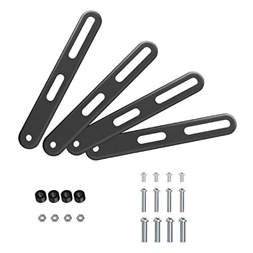 Invision Kit Adaptateur VESA pour Supports de Montage Mural TV - s'adapte 200x200mm Support TV Existant pour Parvenir à Un Éventail de Patrons de Modèles de Trous VESA pour Les Écrans TV 26' - 55'