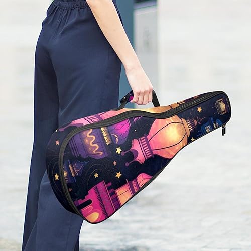 Waterproof Oxford Cloth Ukulele Bag Fairy with Bird and Flower Durable & Stylish Ukulele Case with Storage Colorful Ramadan Lanterns - Les Beatles, Paul McCartney, John Lennon, RIngo Starr, George Harrison Waterproof Oxford Cloth Ukulele Bag Fairy with Bird and Flower Durable & Stylish Ukulele Case with Storage Colorful Ramadan Lanterns – Image 7