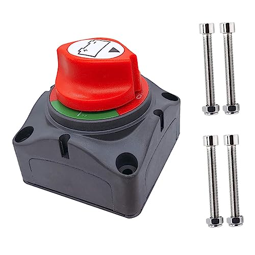 Interrupteur de batterie Hemobllo coupe circuit contre les pannes de camping-car