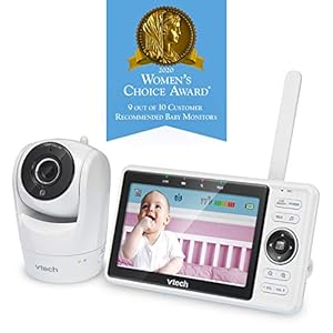 VTech Audio Babyfoon met Nachtlampje, Wiegliedjes en Temperatuurweergave, Sensor Light BM2110, NEMO Modus Zonder Golven