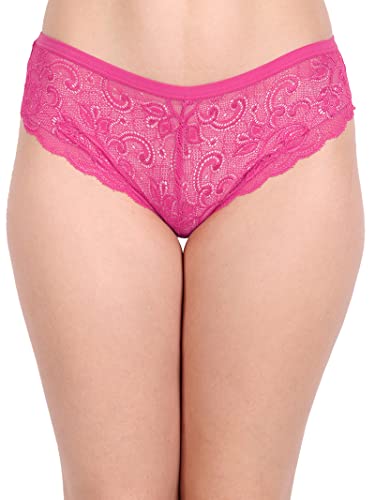 Image of FIMS - Fashion is my style Women Cotton Floral Lace Padded, Non-Wired, Full Coverage, Seamless Bra Panty Set, Multicolor, Lingerie Set