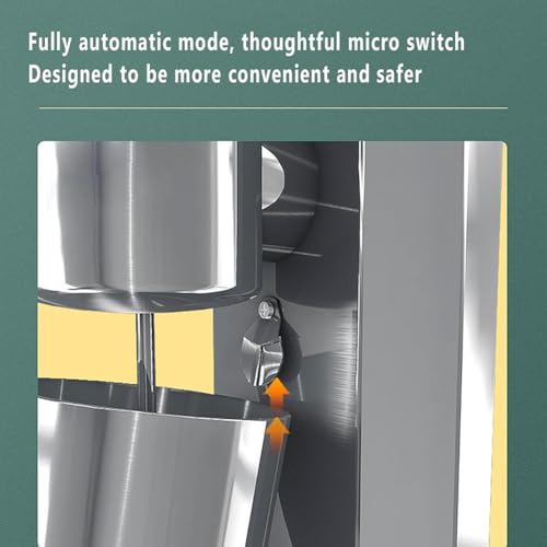Machine à milkshake commerciale robuste double tasse de 2 x 600 ml - 7