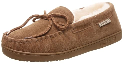 BEARPAW Men's Moc II Hickory Size 9 | Men's Slipper | Men's Shoe | Comfortable & Lightweight