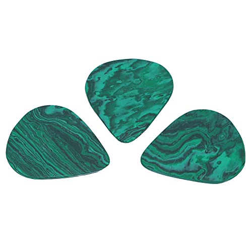 Médiators de guitare en malachite, 3 pièces médiators de guitare en malachite médiators épais médiators de guitare… - Les Beatles, Paul McCartney, John Lennon, RIngo Starr, George Harrison Médiators de guitare en malachite, 3 pièces médiators de guitare en malachite médiators épais médiators de guitare…