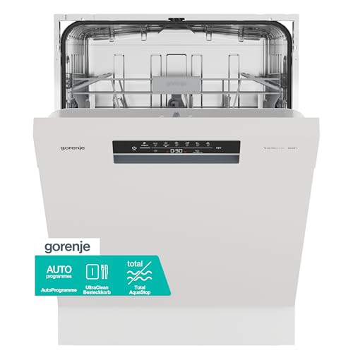 Gorenje GU642D90W Geschirrspüler/Unterbaugerät/60 breite/14 Maßgedecke/6 Programme/UltraClean/Total AquaStop/MultiClack/...