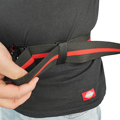 Melotough 2" Nylon Web Work Belt With Heavy Duty Quick Release Rugged Metal Buckle Outdoor Men's Belt #TOP6