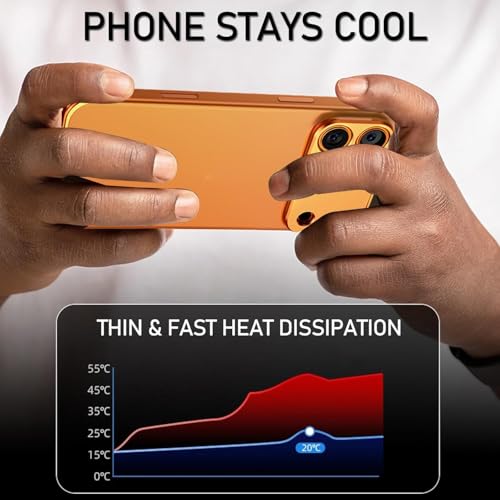 Coque iPhone 17 Pro anti-rayures légère en métal sans cadre