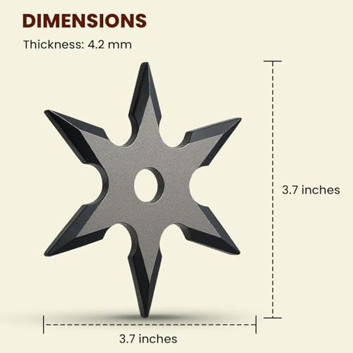 Image of Plastic Ninja Star Toy Set - Pack of 5 Safe ABS Throwing Shuriken for Kids | Anime-Inspired Roleplay & Cosplay | Durable, Lightweight, Party Favors | Boys & Girls Outdoor Toys