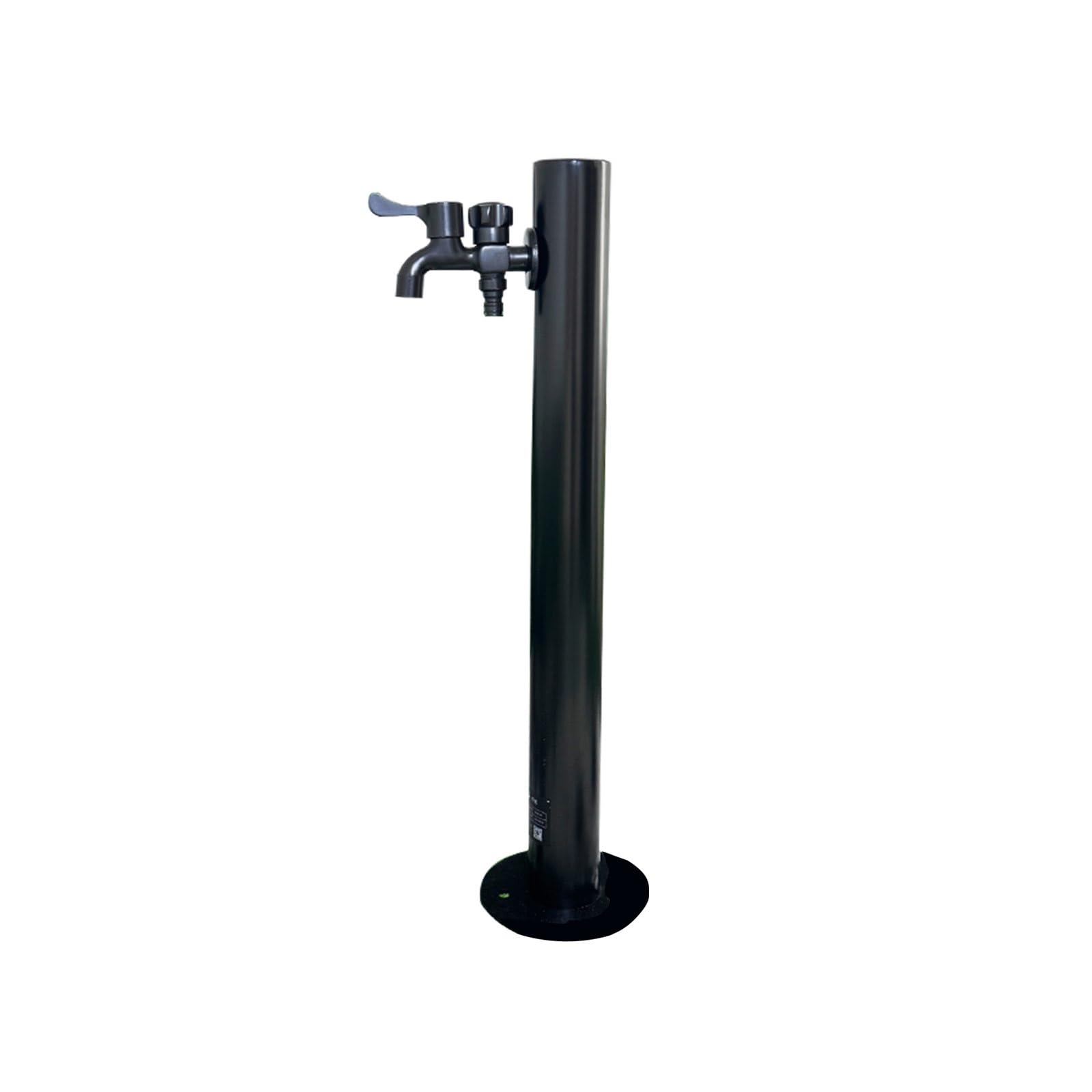 Columna de agua montada en el suelo para riego de jardín, soporte de manguera de hidrante de acero inoxidable, lavado de pastos de granja en el patio trasero