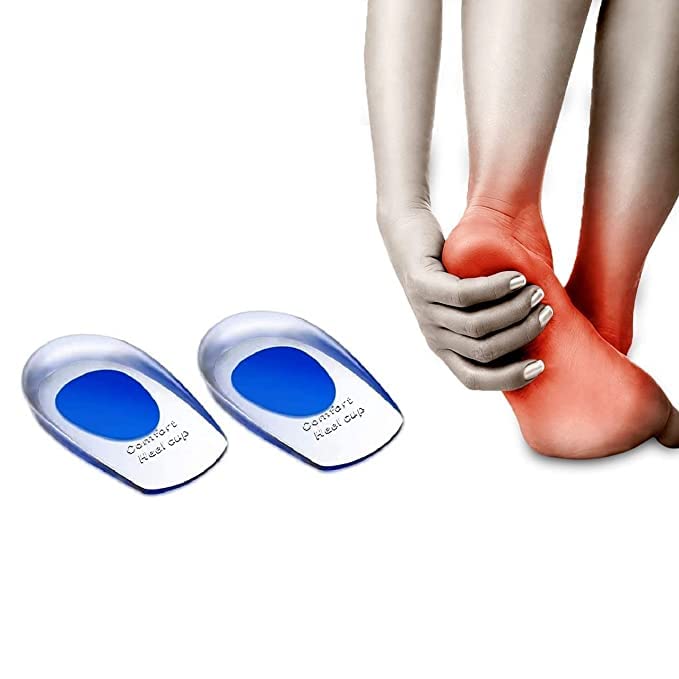 Anti Crack Foot Protector Silicone Gel Heel Pad Socks for Heel Swelling