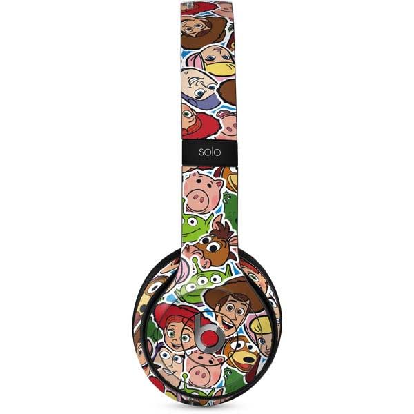 Skinit Decal Audio Skin Compatible with Beats Solo 2 Wired - Officially Licensed Disney Toy Story Collages Portrait Design
