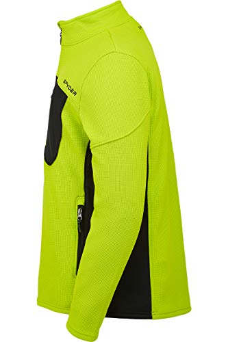 Image of Spyder Men's Bandit Hybrid Full Zip Mid Layer Jacket