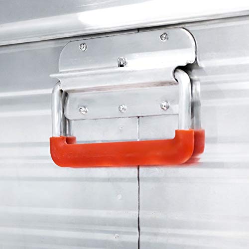 Jumbo Aluminium Transport-Box Alu 160 Liter ALU160 L 1182 x B 385 x H 412 mm Kiste Truhe Lager-Box Alubox (160 Liter)