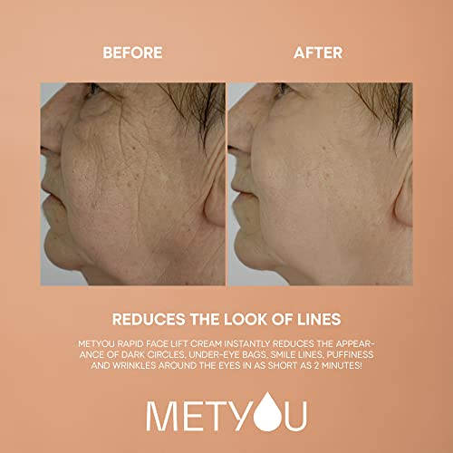 Rapid Face Lift, Anti-Aging Rapid Wrinkle Reduction For Face With Peptides For Women & Men Eye Neck Face, 60 Seconds Reduces Crow's Feet, Dark Circles, Under Eye Bags, Wrinkles Instantly 1.01Oz(30G) #TOP5