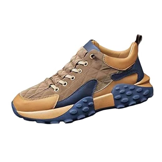 Tachiuwa Tênis de Caminhada Masculino Moderno, Respirável, Leve, Casual, Confortável, para, para Escalada, Academia, Corrida, Ao Ar Livre, cáqui 43