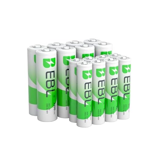 EBL Pilas Recargables AA AAA