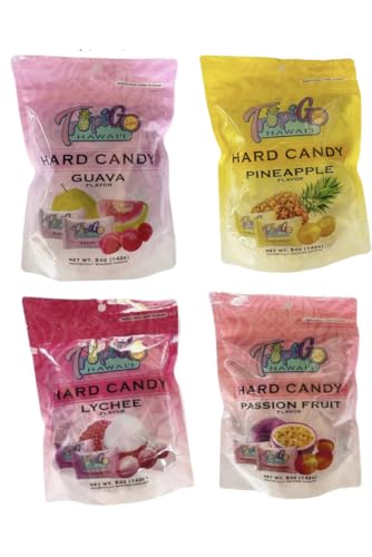 Generic Tropigo Candy Lychee, Passion Fruit, Guava & Pineapple (Pack